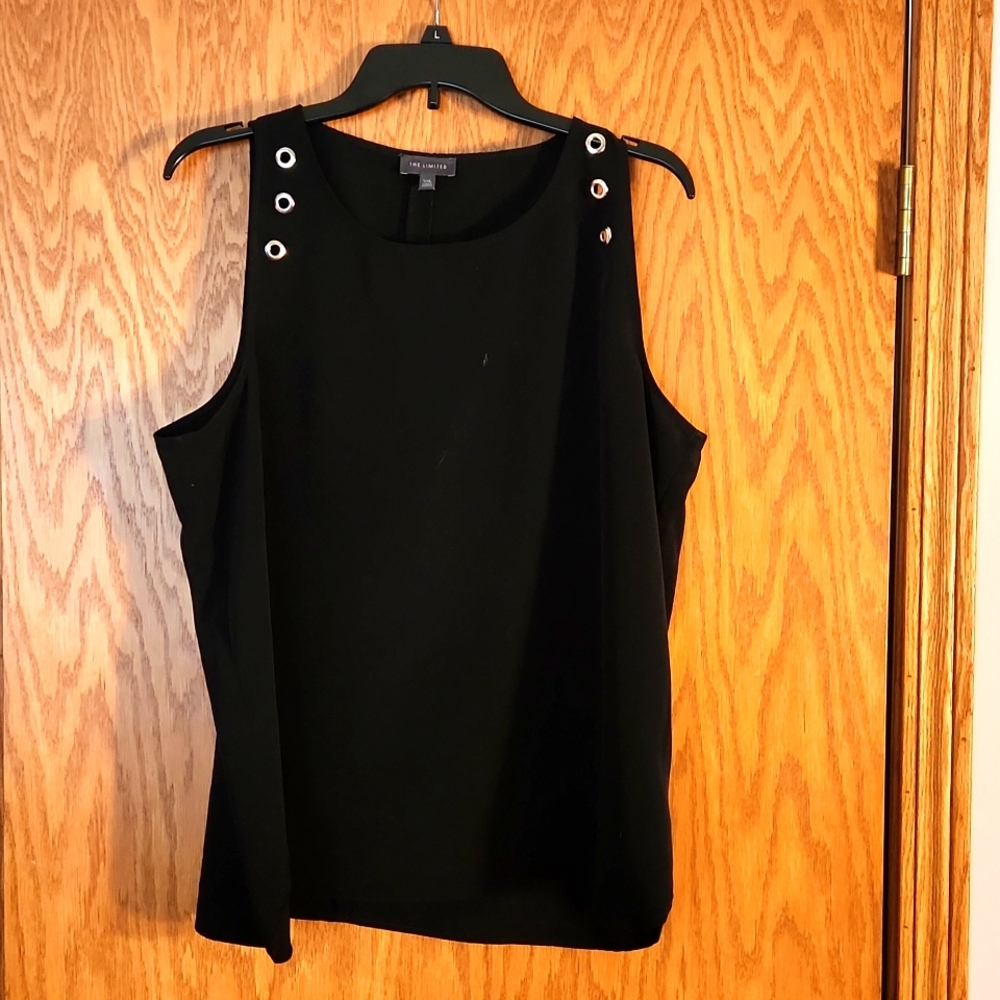 Black dressy tank top from The Limited,  size XXL